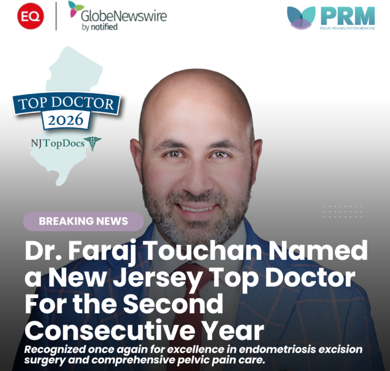 Dr. Faraj Touchan Reconfirmed as a New Jersey Top Doc for Excellence in Endometriosis Surgery