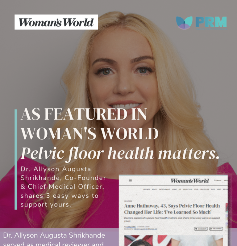 Dr. Ally Featured in Woman’s World: Pelvic Floor Tips